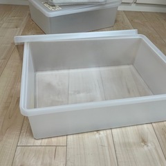 【お譲りします】無印良品 収納ボックス 計3つ 【0円】の画像