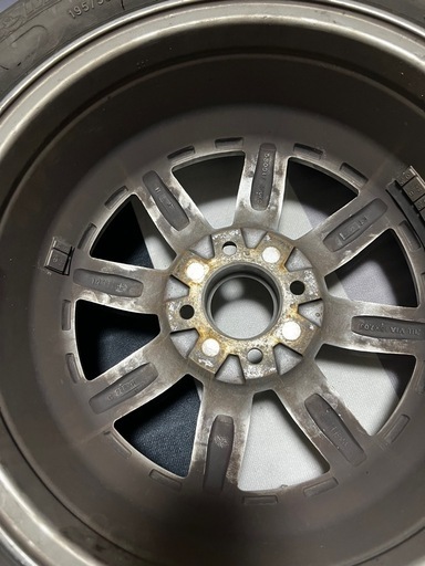 15インチ7j pcd1004穴ワタナベ風ホイール
 2本 社外 ホイール ワタナベ 8スポーク ☆ 6J-15 PCD100 4穴 +35 ハブ 