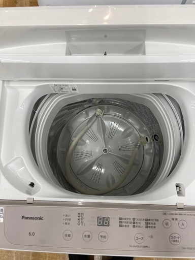 【トレファク ラパーク岸和田店】全自動洗濯機 Panasonic 6.0kg 2021年製 クリーニング済