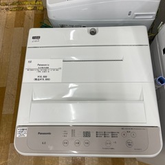 【トレファク ラパーク岸和田店】全自動洗濯機 Panasonic 6.0kg 2021年製 クリーニング済の画像