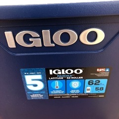 《尼崎市/リサイクルショップドリーム次屋店》★ジモティー割引有★IGLOO マックスコールド　62QT(58L) クーラーボックス☆尼崎市若王寺☆の画像