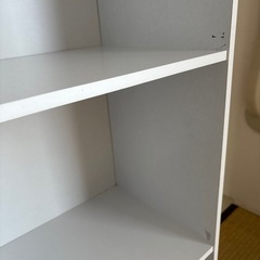8/27まで　5段カラーボックス　白の画像