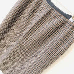 【受付中‼️】Leilian★ロングスカート★チェック柄 ひざ下丈★ Lサイズ★いつでもお渡し可能です⭕️  の画像