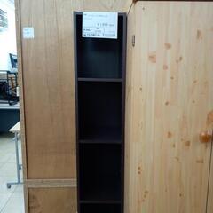 リユースのサカイ太田店★ジモティ割あり★  本棚 ダークブラウン H175×D30×W23 クリーニング済み OJ10656の画像