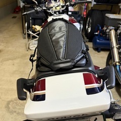 シートバック小さめ　バイクの画像
