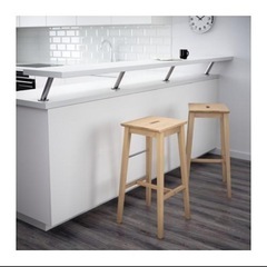IKEA カウンターチェア　BOSSE の画像