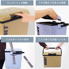 【美品】クーラーボックス 13.5 L キャンプ、運動会、 BBQ、釣りなどの画像