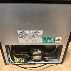 1ドア冷蔵庫の画像