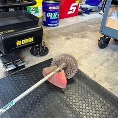 草刈り機　　タナカ刈払機　現在不動ですの画像