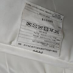 ニトリセミダブルマットレスと敷布団の画像