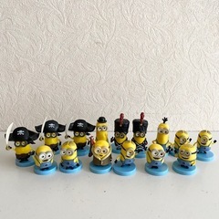 チョコエッグキャラクター20点　ミニオン　スターウォーズ　ツムツム
の画像