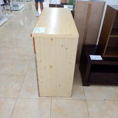 リユースのサカイ太田店★ジモティ割あり★  チェスト ブラウン H89.5×D45×W118.5 クリーニング済み OJ10658の画像