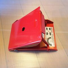 【使用1回のみ中古美品】パンタジャッキ(2t) 機械式 Meltec FJ-20 メルテック 乗用車用 車止め輪留め1個付の画像
