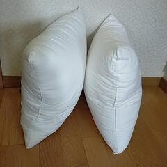 クッション中綿40×40cm2個組の画像