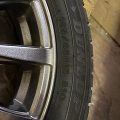 ダンロップ　スタッドレスタイヤ　165/65R15　　ホイール　SIBILLA NEXT B-12の画像