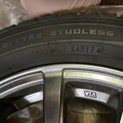 ダンロップ　スタッドレスタイヤ　165/65R15　　ホイール　SIBILLA NEXT B-12の画像