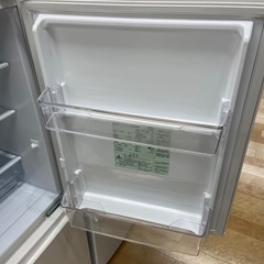 【トレファク ラパーク岸和田店】2ドア冷蔵庫 AQUA 2020年製 168L クリーニング済の画像