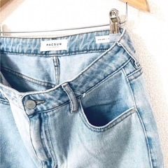 【受付中‼️】PACSUN★ジーンズ デニムパンツ★レディース　 XLサイズ★いつでもお渡し可能です⭕️ の画像