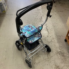 O2508-677 幸和製作所 シルバーカー Walking Stecky 軽量 ブレーキ付き 中古の画像