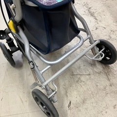 O2508-677 幸和製作所 シルバーカー Walking Stecky 軽量 ブレーキ付き 中古の画像