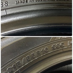 215/55R16🌈YOKOHAMAタイヤ🌈アイスガードiG60🌈4本セット　オの画像