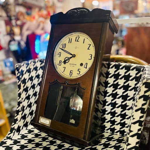 名入れ可能】報時振り子時計 セイコーSEIKO掛け時計 RQ307 - 【インテリア雑貨 セシセラ】- プレゼント＆ギフトのギフトモール ◇ドリーム1号館◇SEIKO レトロ掛け時計