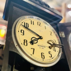 《売約済》【武蔵小山店】 精工舎 掛け時計 振り子時計 木製 SEIKOSHA Wall Clock Pendulum Vintage Japan 昭和レトロ アンティーク 掛時計　ビンテージ　セイコー　seiko SEIKO の画像