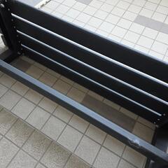 アルミ製ベンチ(縁台)の画像