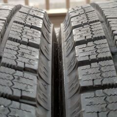 ２０２３年ブリヂストンＶＲＸ２冬タイヤ工賃込み１５５／６５Ｒ１４　４本セットの画像