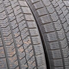 ２０２３年ブリヂストンＶＲＸ２冬タイヤ工賃込み１５５／６５Ｒ１４　４本セットの画像