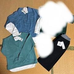 新品　キッズ　長袖　半袖　ズボン　130 140 の画像
