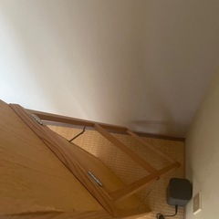 無印良品　木の全身鏡　の画像