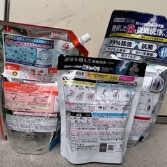 洗剤、柔軟剤セット　の画像