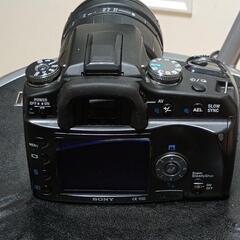 Sony デジタルカメラ α100 レンズ付ボディ デジタル一眼レフカメラの画像