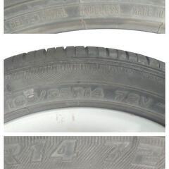 ホンダ ライフディーバ(CBA−JB5)純正14㌅アルミホイールとサマータイヤ(ECOFINE)の4本セットの画像