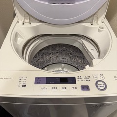 SHARP 洗濯機の画像
