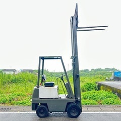 TOYOTA フォークリフト 1トン 揚高3m ガソリン　リフト　積載 運搬 トヨタ 建機 宮崎簡 簡易始動動画ありの画像