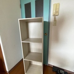 ニトリカラーBOX 木目調ホワイトの画像