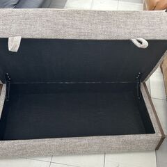 ★リユースのサカイ千葉中央店★期間限定割引有  ソファ ブラウン H37×D51×W100 クリーニング済み TC4316　　SAKAI家具の画像