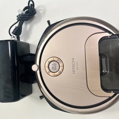 HITACHI RV-DX1 ロボット掃除機 本体 ゴールドの画像
