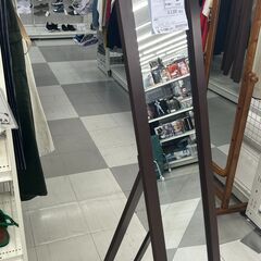 ★リユースのサカイ千葉中央店★期間限定割引有  姿見 ブラウン H150×D75×W33 クリーニング済み TC4319の画像