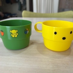 ミッフィー計量カップ＆コップセットの画像