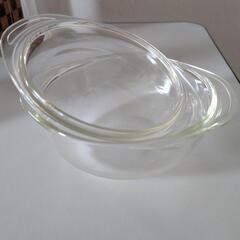 IWAKI硝子PYREXキャセロール鍋,皿の画像