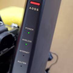 【良品】BUFFALO WSR-6000AX8-MB/Wi-Fi 6対応/無線LANルーターの画像