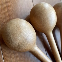無印良品　木製マラカス　知育玩具　木のおもちゃの画像