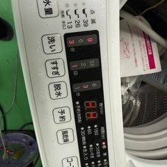 ★フロンティアグループいわき店★お手頃価格！2020年式 洗濯機4.5㎏ ハイセンス  通電確認済みの画像