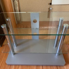 ガラステレビ台の画像