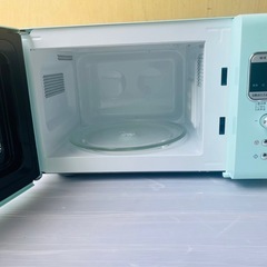 ミントカラー電子レンジの画像