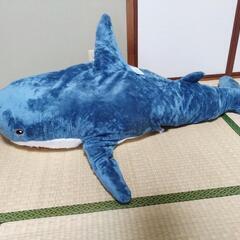 サメ ぬいぐるみ シャーク 全長約140cmの画像