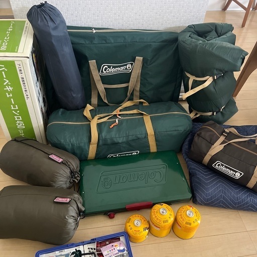 キャンプ用品　コールマン　まとめて